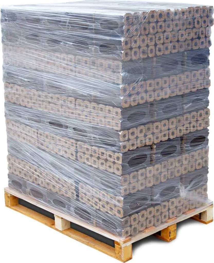 Holzbrx Premium Buchenholz Holzbriketts auf Palette