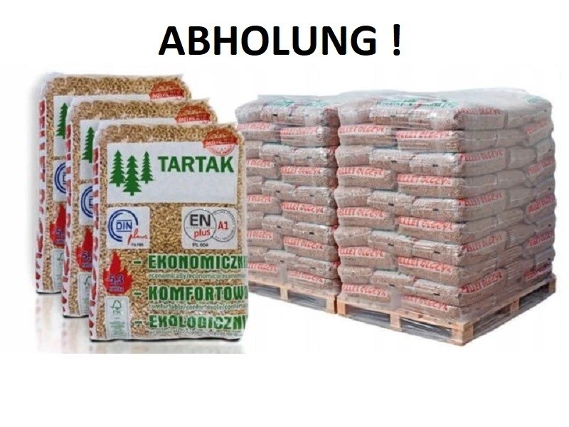 ABHOLUNG!!! 1 Palette (=1050 kg) Holzpellets 6mm A1 ENplus Holzpellet Pellets