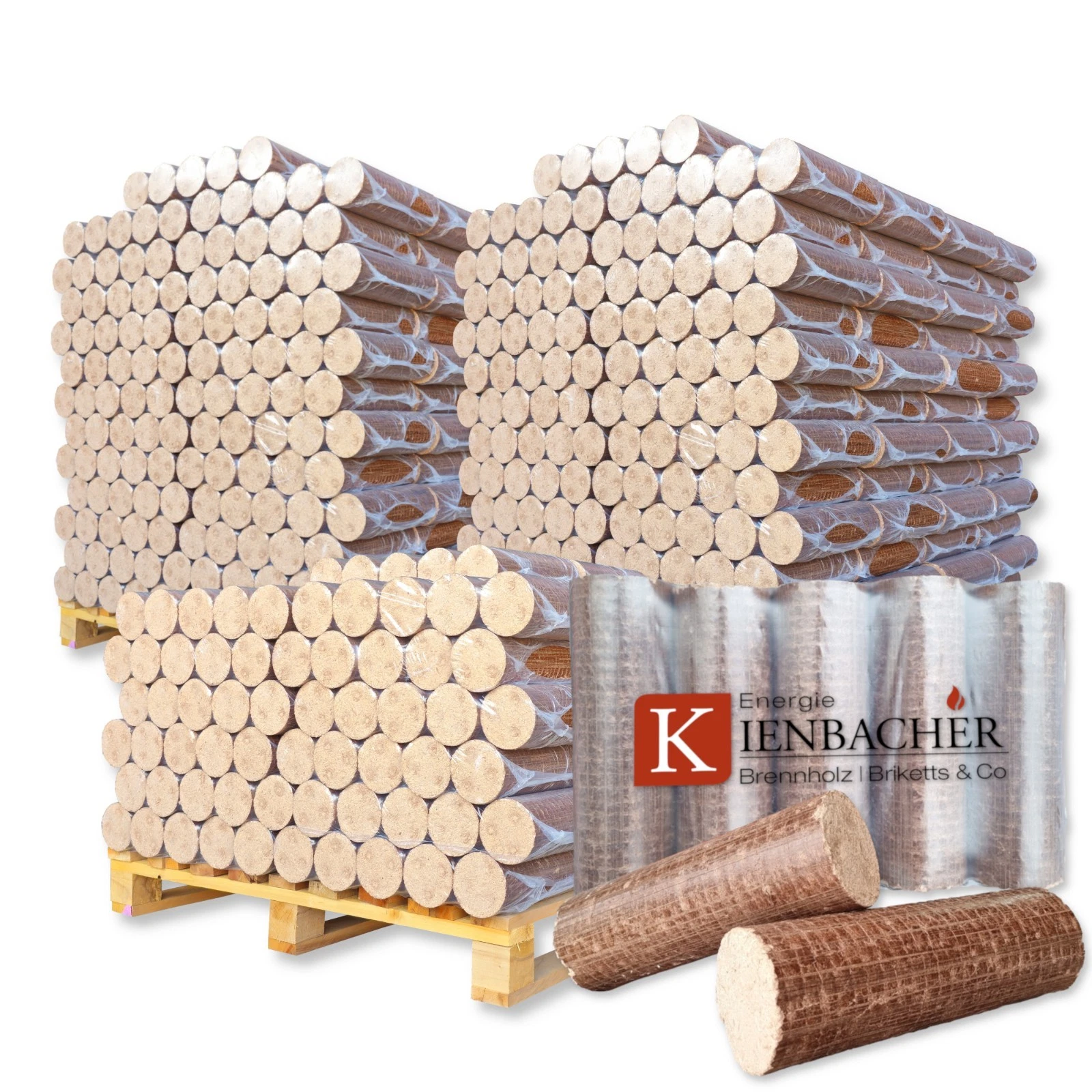 100-2500kg TOP Holzbriketts Nestro Hartholz Briketts Öko Brikett Brennholz Kamin