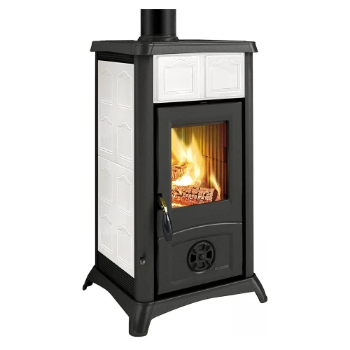 La Nordica Extraflame Kaminofen Gemma Kachel weiß 6 kW für 172 m³