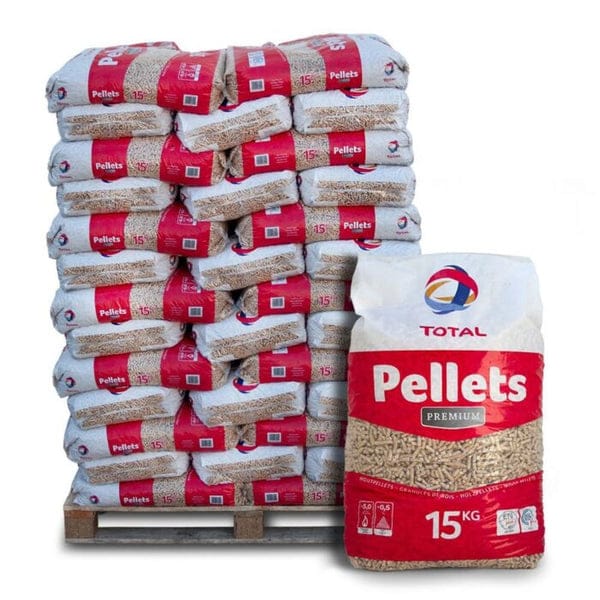 TOTAL PREMIUM-pellets – Palette van 66 zakken
